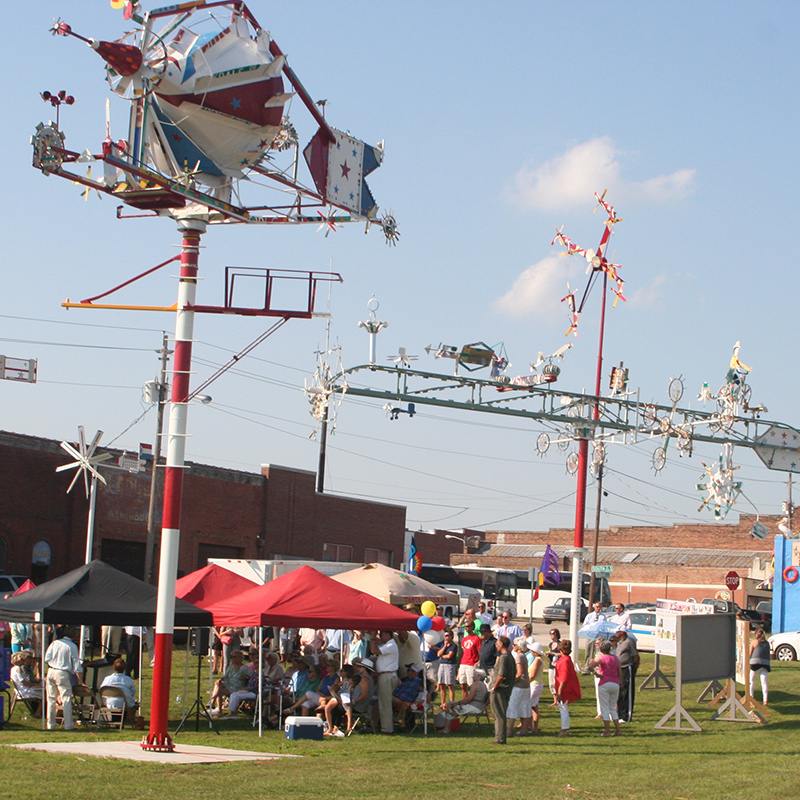 Visiting the Wilson Whirligig Park in Downtown Wilson, NC